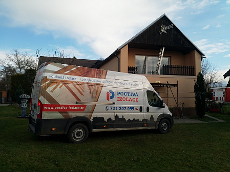 Zateplení stávajícího rodinného domu v Mnichově Hradišti